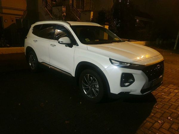 Hyundai Santa Fe SUV, Diesel, 2018, White
