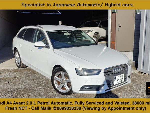 Audi A4 Estate, Petrol, 2013, White