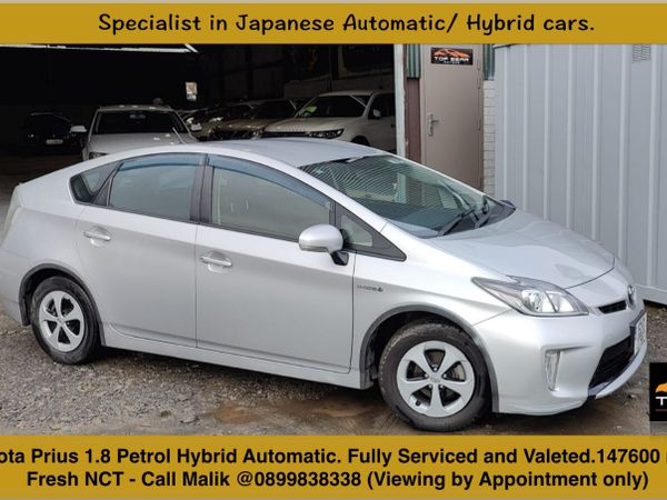 Toyota Prius Hatchback, Petrol Hybrid, 2015, Silver