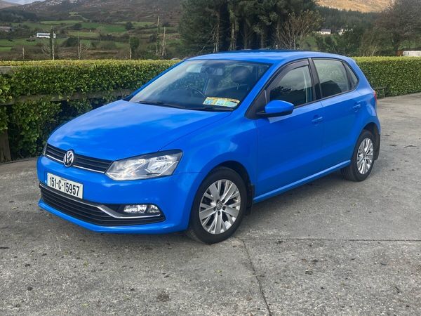 Volkswagen Polo Hatchback, Diesel, 2015, Blue