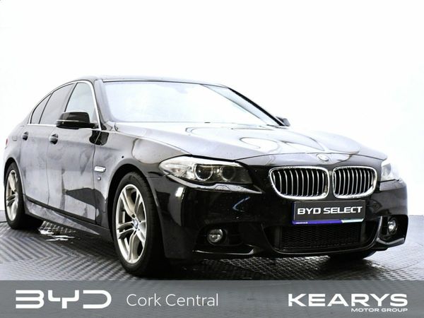 BMW 5-Series Saloon, Diesel, 2016, Black