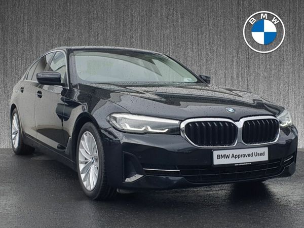 BMW 5-Series Saloon, Diesel, 2021, Black