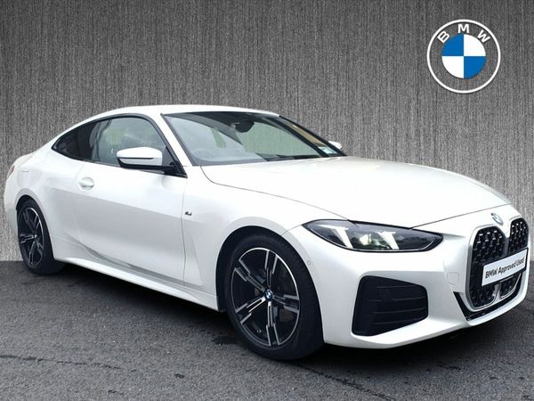 BMW 4-Series Coupe, Petrol, 2025, White
