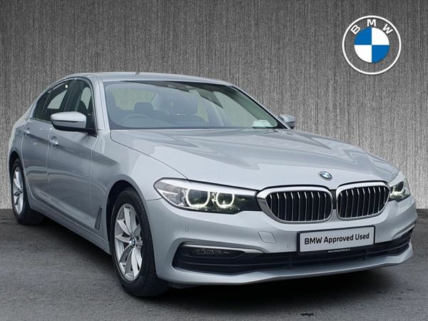 BMW 5-Series Saloon, Diesel, 2020, Silver