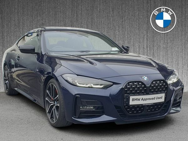 BMW 4-Series Coupe, Petrol, 2023, Blue