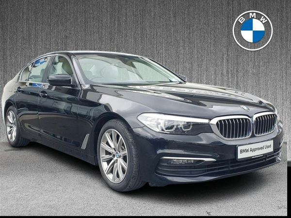 BMW 5-Series Saloon, Diesel, 2020, Black
