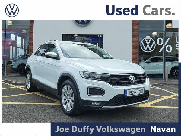 Volkswagen T-Roc SUV, Petrol, 2019, White