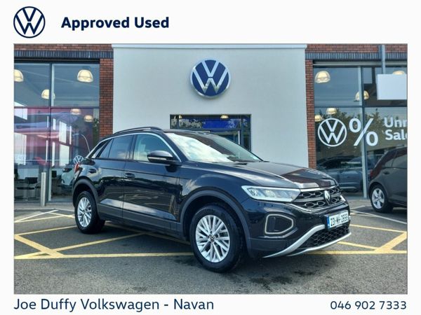 Volkswagen T-Roc SUV, Petrol, 2023, Black