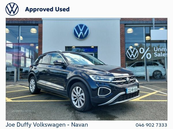 Volkswagen T-Roc SUV, Petrol, 2023, Black