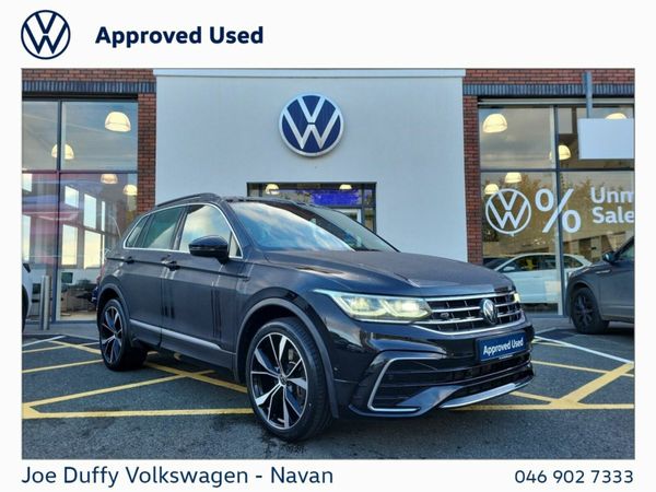 Volkswagen Tiguan SUV, Petrol Plug-in Hybrid, 2023, Black