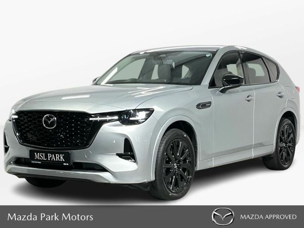Mazda CX-60 SUV, Petrol Plug-in Hybrid, 2023, Silver