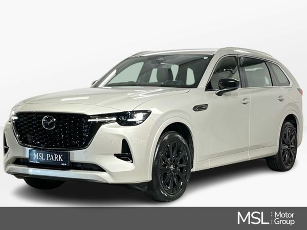 Mazda CX-80 SUV, Petrol Plug-in Hybrid, 2025, Brown