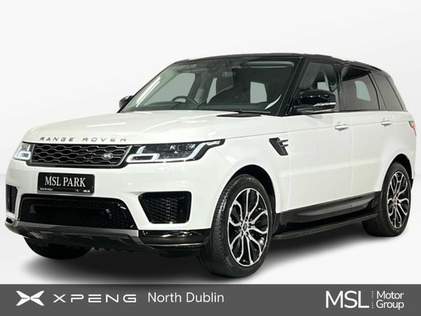 Land Rover Range Rover Sport SUV, Petrol Hybrid, 2022, White
