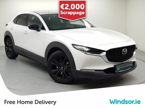 Mazda CX-30 SUV, Petrol Hybrid, 2024, White