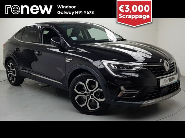 Renault Arkana Hatchback, Petrol Hybrid, 2023, Black