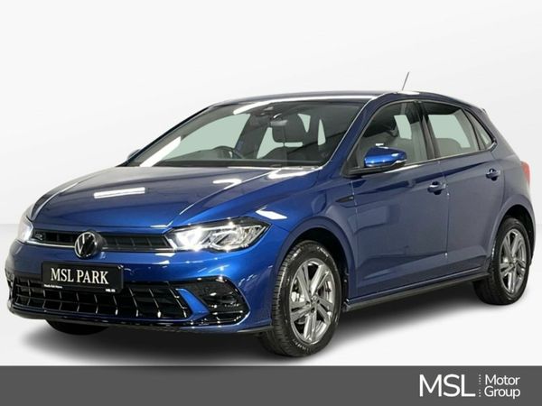 Volkswagen Polo Hatchback, Petrol, 2023, Blue