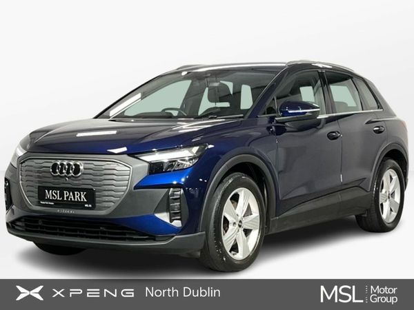 Audi Q4 e-tron SUV, Electric, 2022, Blue