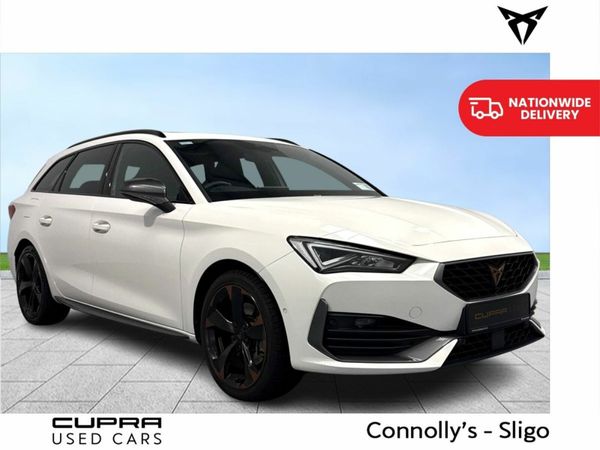 Cupra Leon Estate, Petrol Plug-in Hybrid, 2024, White