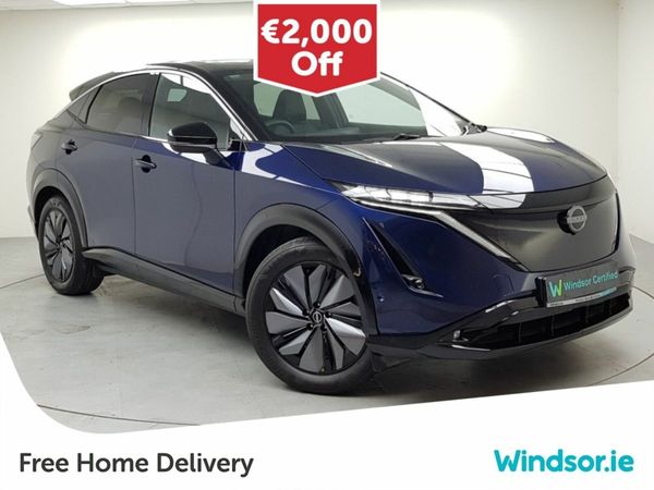 Nissan Ariya MPV, Electric, 2024, Blue