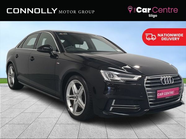Audi A4 Saloon, Petrol, 2018, Black