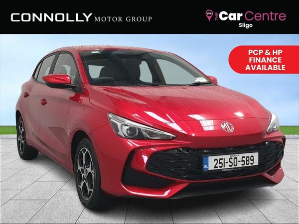 MG MG3 Hatchback, Petrol Hybrid, 2025, Red