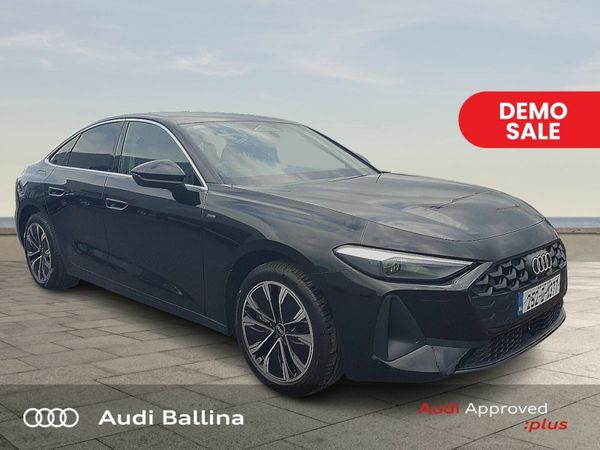 Audi A5 Hatchback, Petrol Plug-in Hybrid, 2025, Black