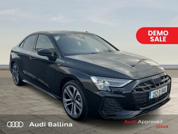 Audi A3 Saloon, Diesel, 2025, Black