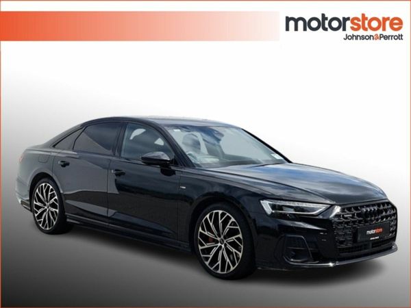 Audi A8 Saloon, Petrol Plug-in Hybrid, 2023, Black