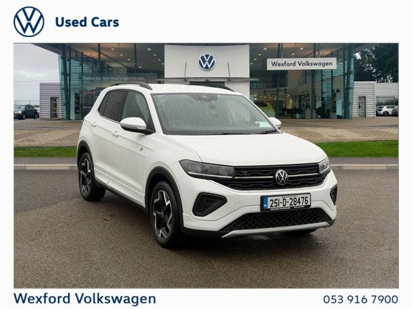 Volkswagen T-Cross Estate, Petrol, 2025, White