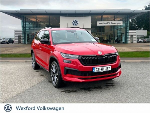 Skoda Kodiaq SUV, Diesel, 2023, Red