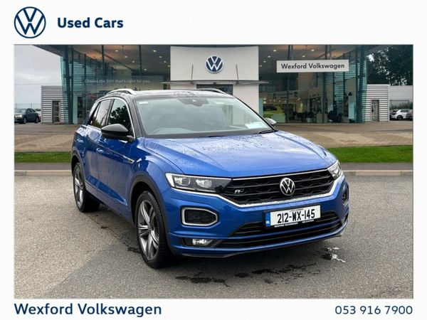 Volkswagen T-Roc SUV, Petrol, 2021, Blue