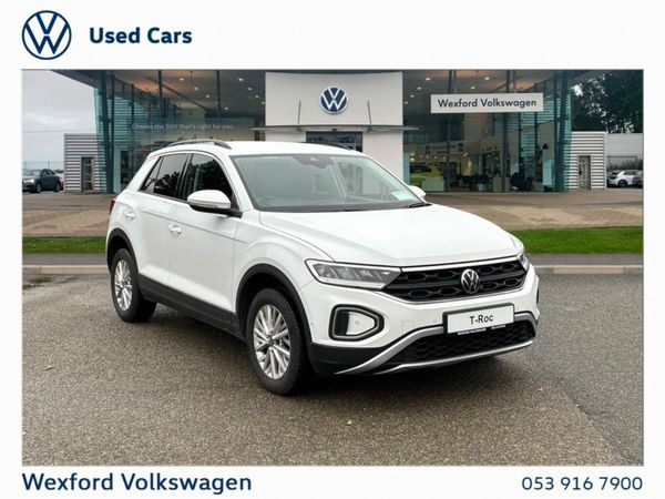 Volkswagen T-Roc SUV, Diesel, 2023, White