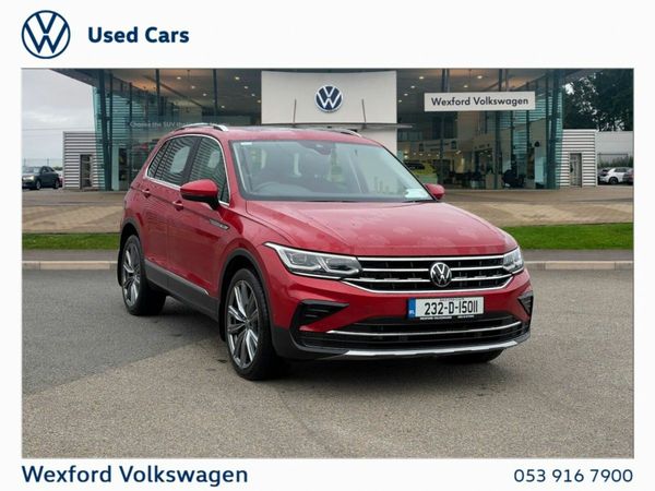 Volkswagen Tiguan SUV, Diesel, 2023, Red