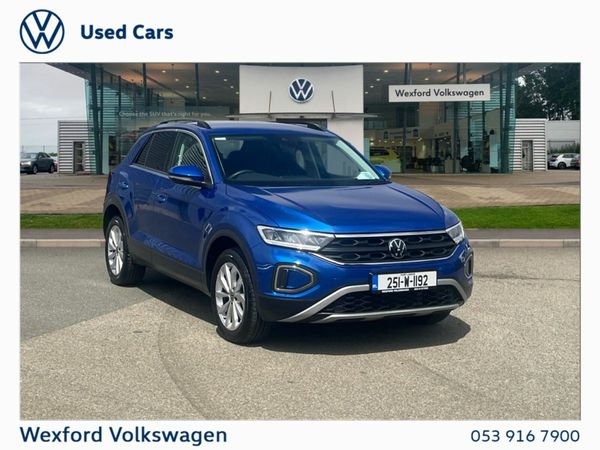 Volkswagen T-Roc SUV, Petrol, 2025, Blue
