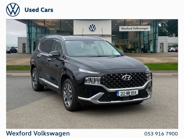 Hyundai Santa Fe SUV, Petrol Plug-in Hybrid, 2021, Black