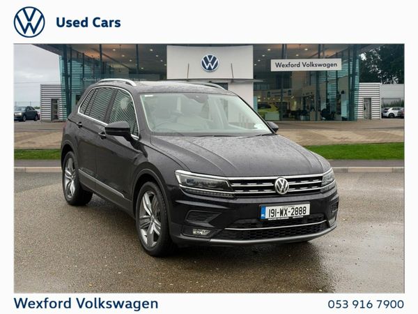 Volkswagen Tiguan SUV, Diesel, 2019, Black