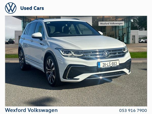 Volkswagen Tiguan SUV, Diesel, 2021, White