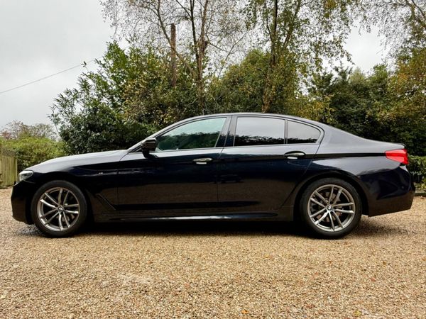 BMW 5-Series Saloon, Diesel, 2017, Black