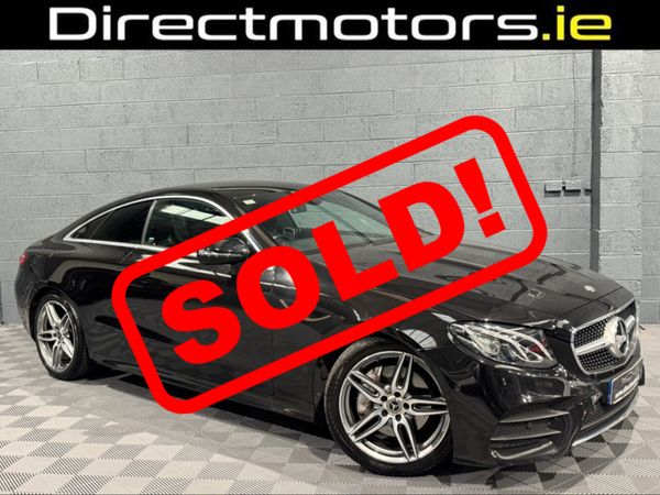 Mercedes-Benz E-Class Coupe, Diesel, 2019, Black