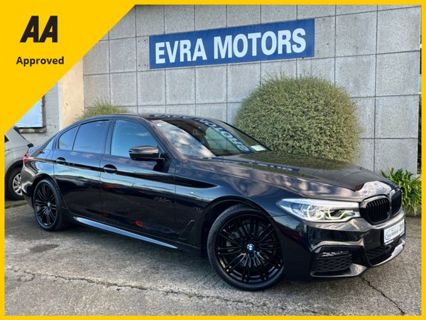 BMW 5-Series Saloon, Diesel, 2019, Black