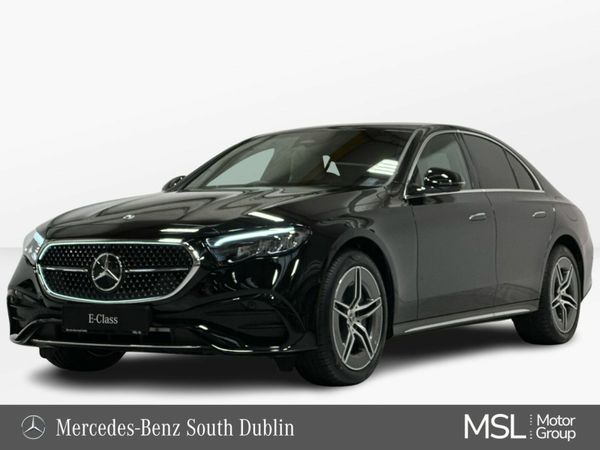 Mercedes-Benz E-Class Saloon, Petrol Plug-in Hybrid, 2025, Black