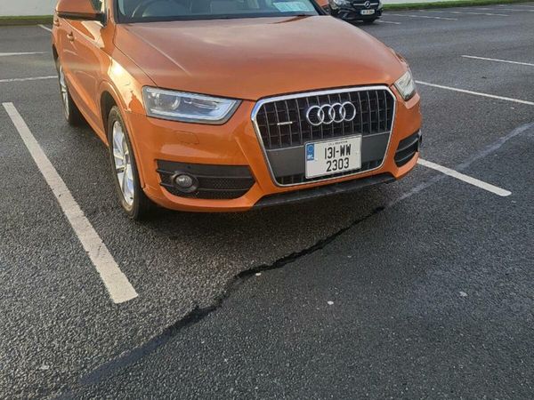 Audi Q3 SUV, Petrol, 2013, Orange
