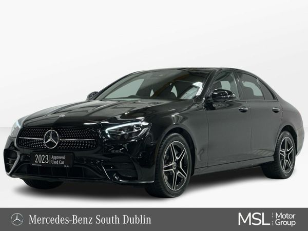 Mercedes-Benz E-Class Saloon, Petrol Plug-in Hybrid, 2023, Black