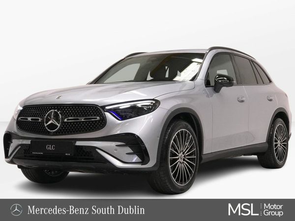 Mercedes-Benz GLC SUV, Diesel Hybrid, 2026, Silver