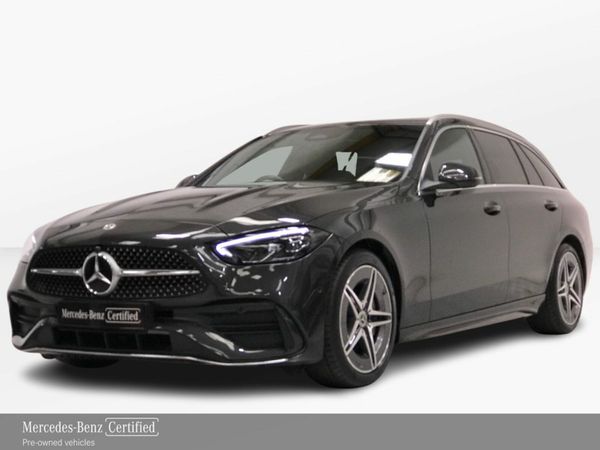 Mercedes-Benz C-Class Estate, Diesel Hybrid, 2022, Grey