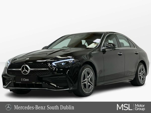 Mercedes-Benz C-Class Saloon, Petrol Plug-in Hybrid, 2025, Black