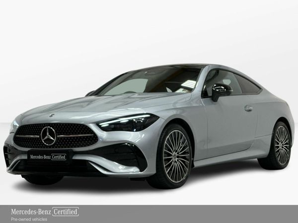 Mercedes-Benz CLE Coupe, Diesel Hybrid, 2024, Silver