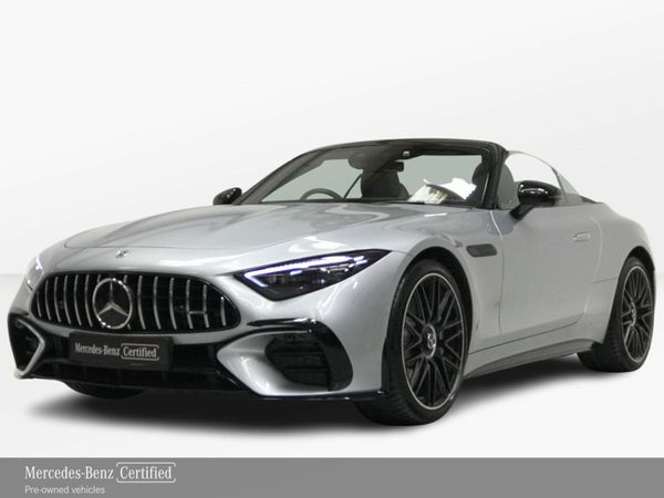Mercedes-Benz SL-Class Convertible, Petrol, 2023, Silver