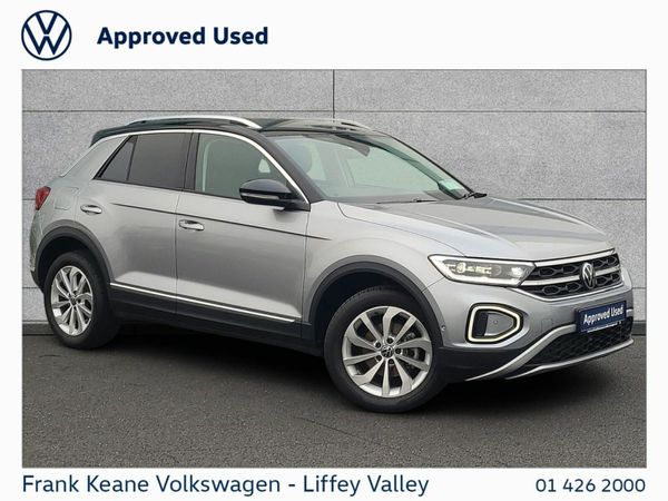 Volkswagen T-Roc SUV, Petrol, 2024, Silver