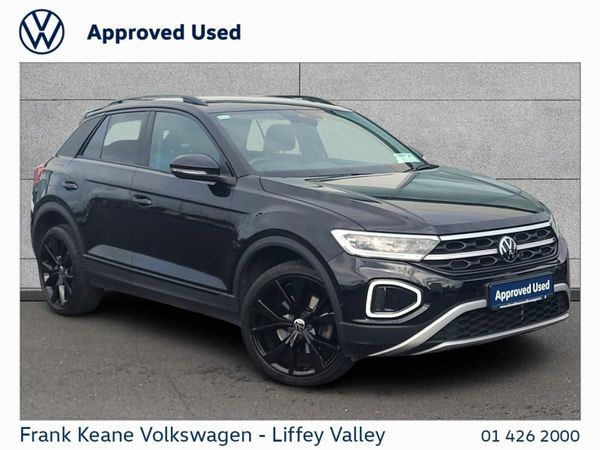Volkswagen T-Roc SUV, Petrol, 2023, Black